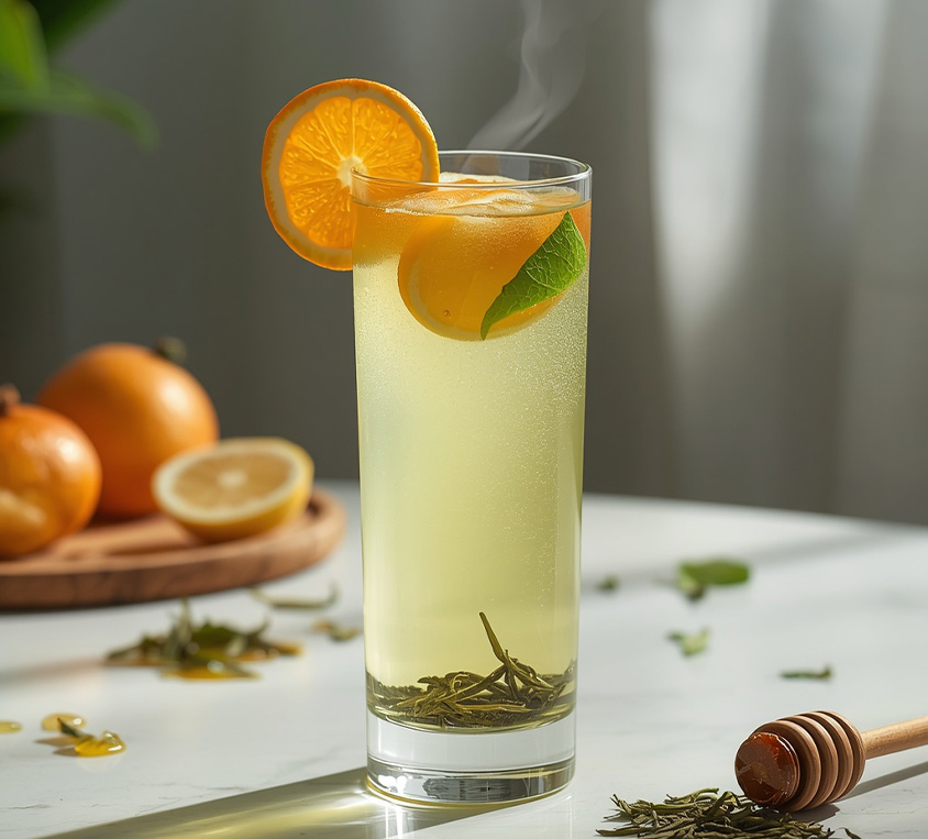 Green Yunnan Honey Citrus Tea z miodem i cytrusami
